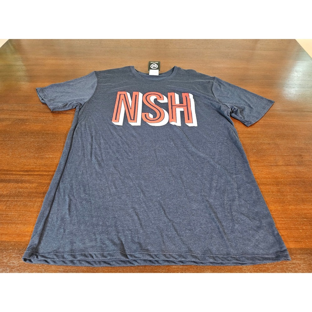 Where I'm From Nashville NSH T-Shirt Mens XL Blue Short Sleeve Graphic Tee